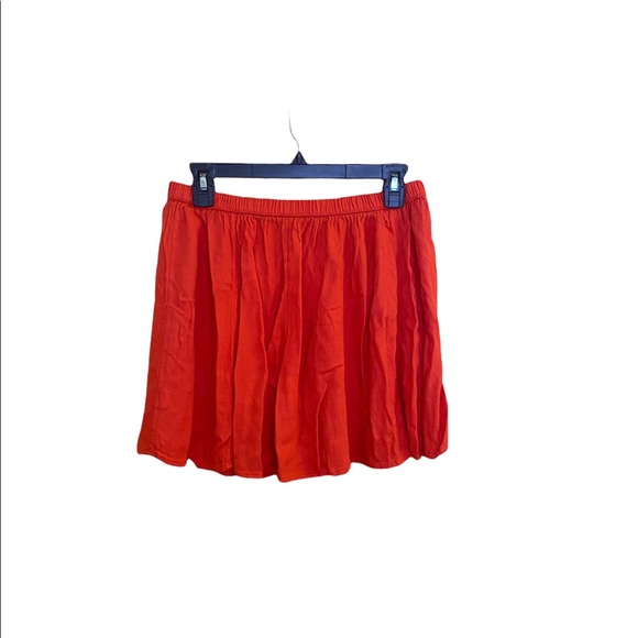 GAP BLOOD ORANGE Circle SKIRT SIZE SMALL - Picture 1 of 5